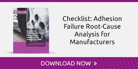 Adhesion Failure Root-Cause Analysis for Manufacturers
