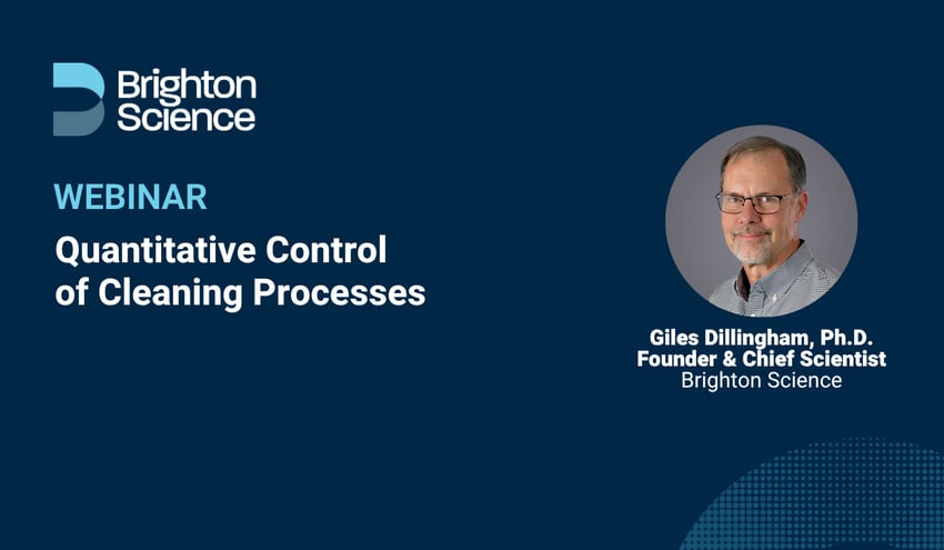 Webinar: Quantitative Control of Cleaning Processes