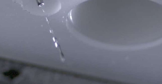 Ballistic Deposition: An Innovative Method for Contact Angle Measurement