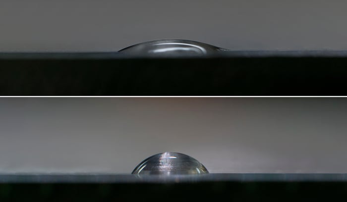 surface-chemistry-high-low-contact-angle