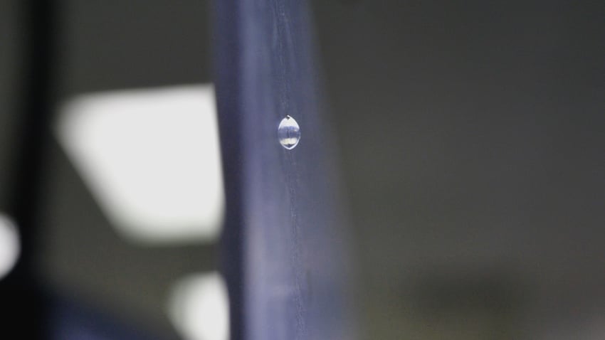 Guess the Contact Angle: Aged 'as is' Aluminum