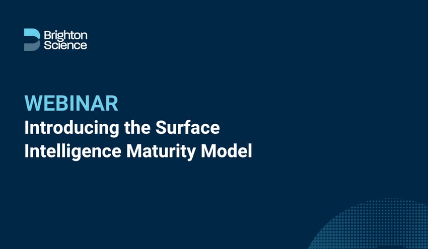 Webinar: Introducing the Surface Intelligence Maturity Model