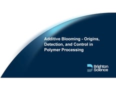 additive-blooming-origins-detection-and-control-in-polymer-processing