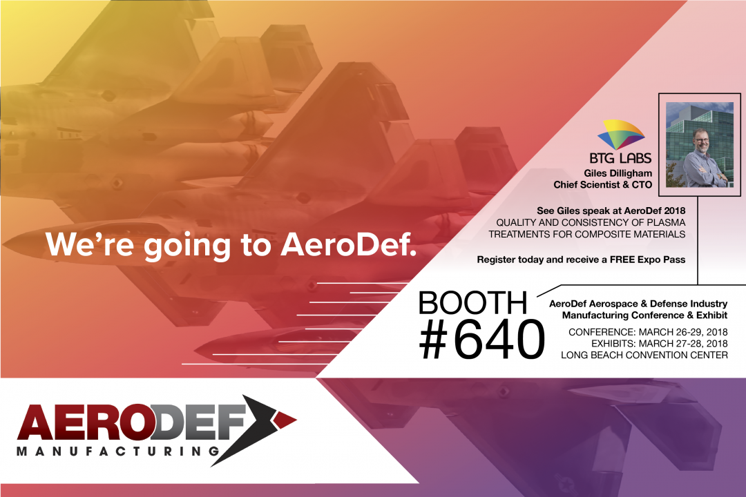 We're going to AeroDef 2018...........are you?