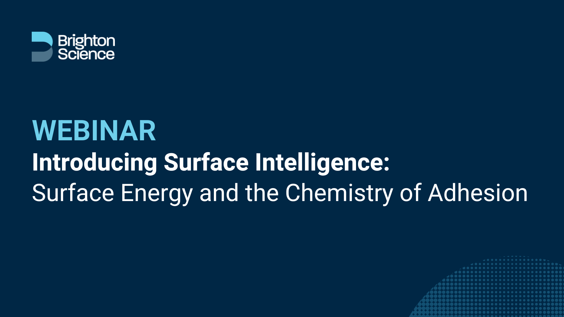 Webinar Series Part 1: Introducing Surface Intelligence